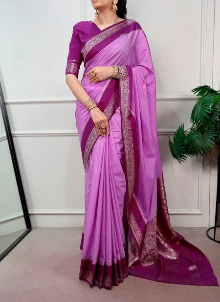Ynf7900 Mysore Crepe Zari Weaving Work Saree    